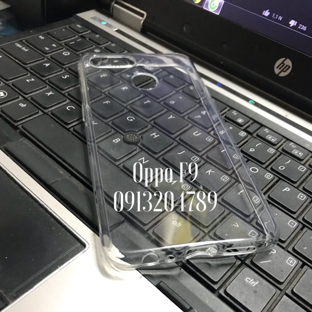 Ốp lưng silicon oppo F9 dẻo cao cấp