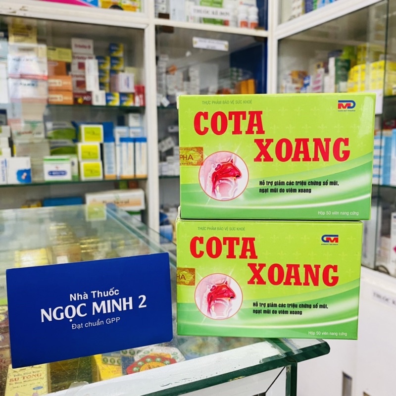 ✅ [Chính Hãng] COTA XOAN COTA XOANG ( hộp 50 viên ) hổ trợ viêm mũi dị ứng Viêm xoang