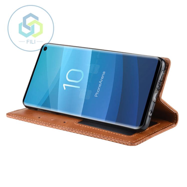 Bao Da Nắp Gập Nam Châm Phong Cách Retro Cho Samsung Galaxy S 10 Case Galaxy S 10 5g | BigBuy360 - bigbuy360.vn