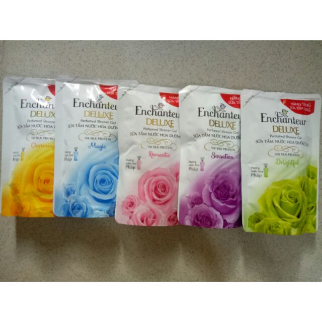 Túi  Sữa tắm enchanteur  200g