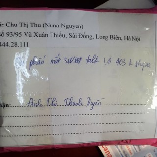 Sét phấn mắt Đinh Thị Thanh Tuyền