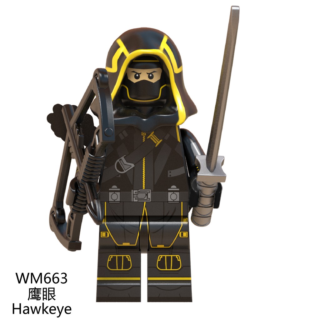 Xếp Hình Minifigures Các Nhân Vật Siêu Anh Hùng Avengers Mavel - Đồ Chơi Lắp Ráp non-lego Logo WM6056 [B3]