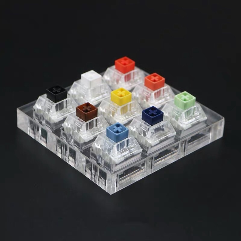 Khay mica đựng switch bàn phím cơ - khay nhựa để keycaps