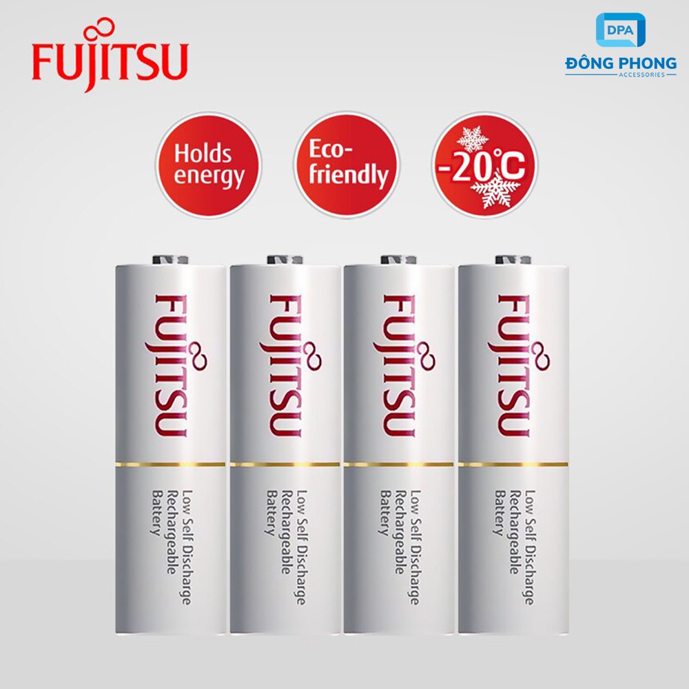 Pin Sạc AAA Fujitsu 750mAh Chính Hãng Made in Japan