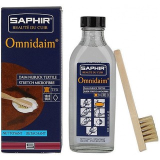 Làm sạch da lộn, vải nỉ Omidaim Saphir Pháp