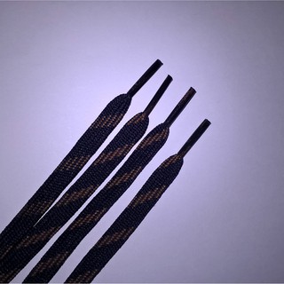 Dây giày bản dẹp sọc màu