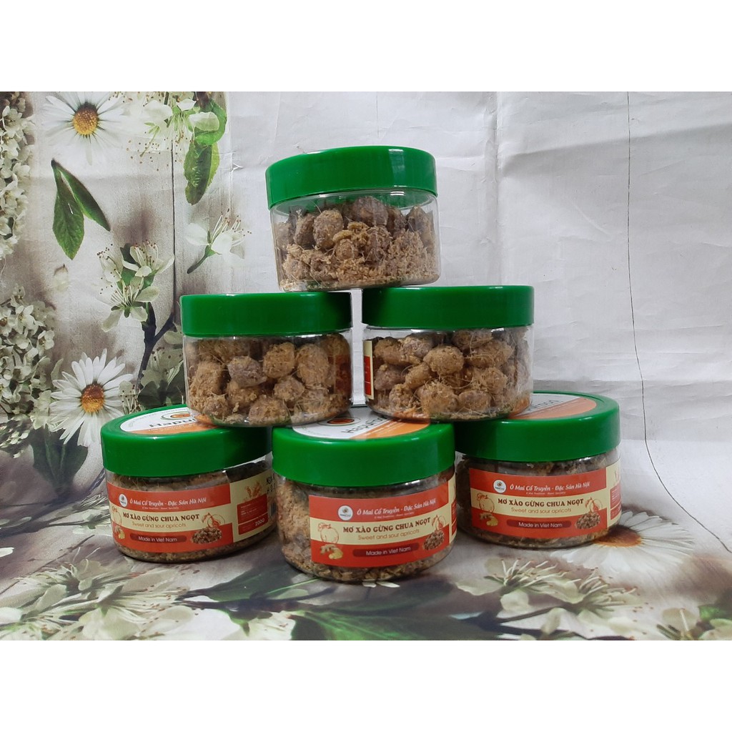 Mơ Gừng Chua mặn ngọt 200g