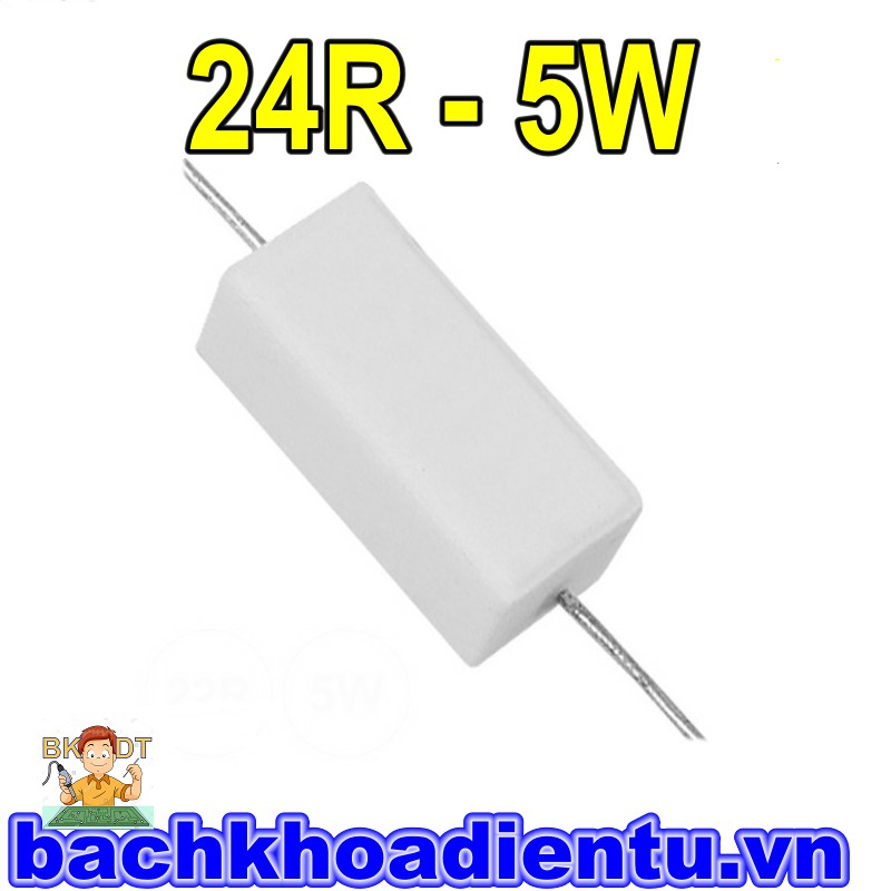 Điện trở 5W 24R chất lượng tốt