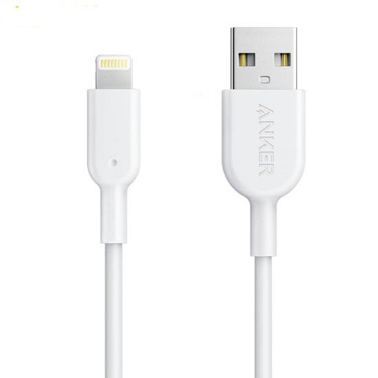 Dâp cáp Anker Cable chuẩn MFI sạc điên thoại iPhone nhanh Siêu bền-chính hãng-bảo hành 12 tháng