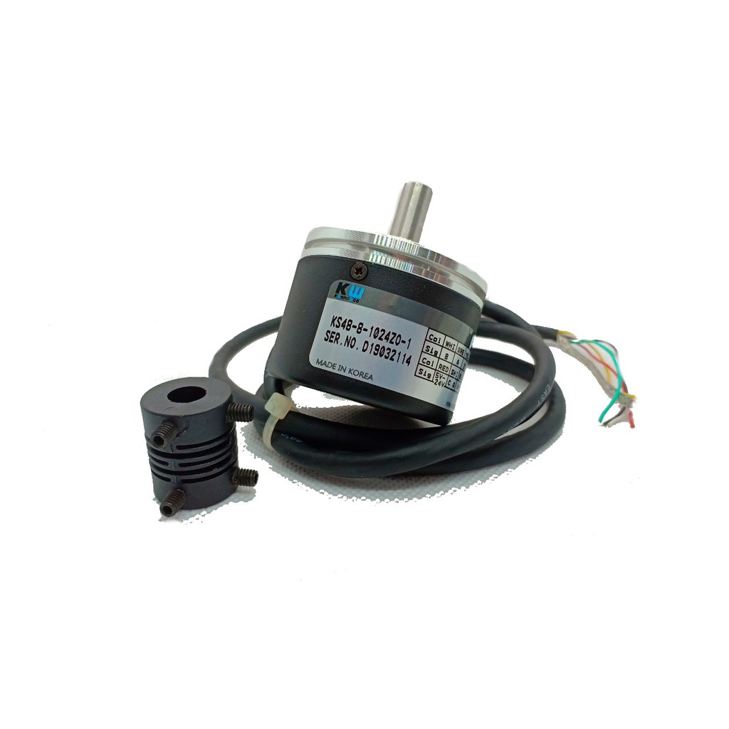 Bộ Mã Hóa Vòng Quay Tuyệt Đối Encoder 2 Pha AB 100 xung đến 1000 xung