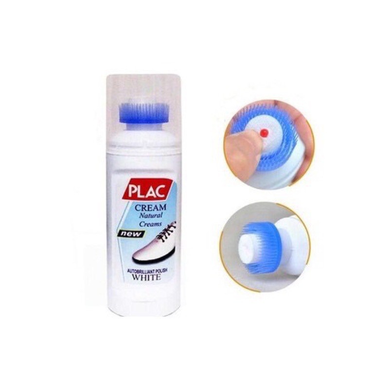 Nước Vệ Sinh Giày, Nước Lau Rửa Giày Plac MINSU 100ml Đầu Cọ Lau Sạch Đánh Bay Vết Bẩn Trên Giày Mà Không Cần Giặt