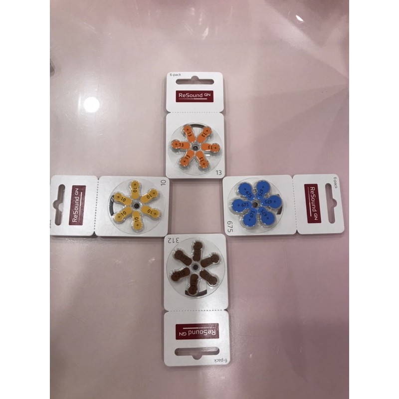 PIN MÁY TRỢ THÍNH SIZE 312 RESOUND - CAM KẾT CHÍNH HÃNG ĐỨC