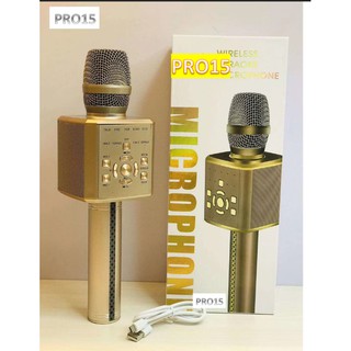Micro Kèm Loa Bluetooth Karaoke PRO97  20W  NGANG LOA KEO