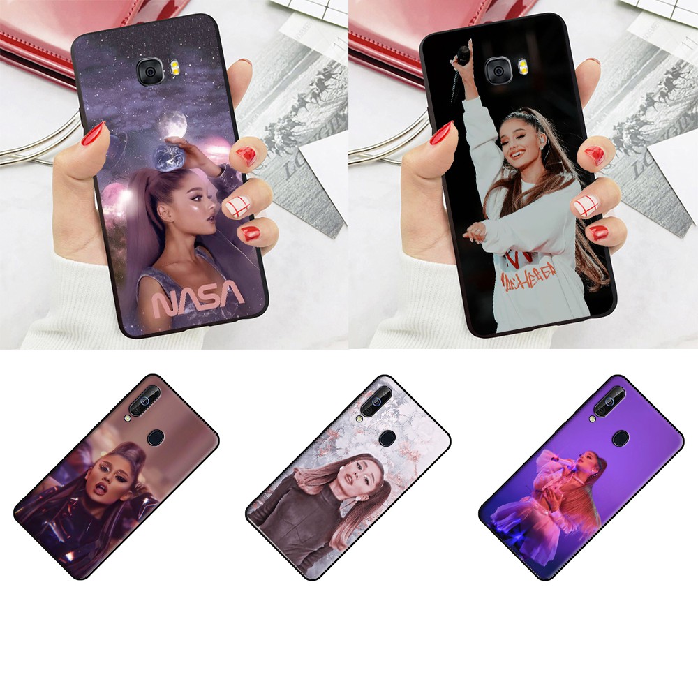 Ốp Điện Thoại Hình Ariana Grande Cho Samsung J4 J6 Plus J8 2018 A2 J4 Core J7 Duo Note 20 Ultra