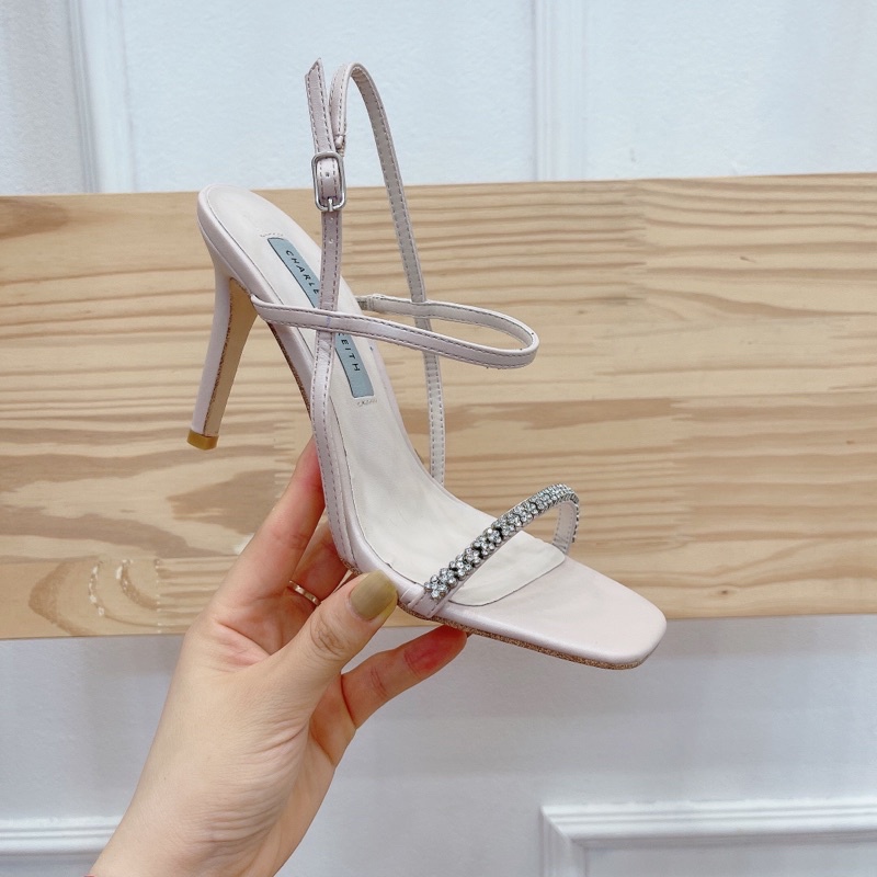 Sandal cao gót quai đá hàng cao cấp fullbox