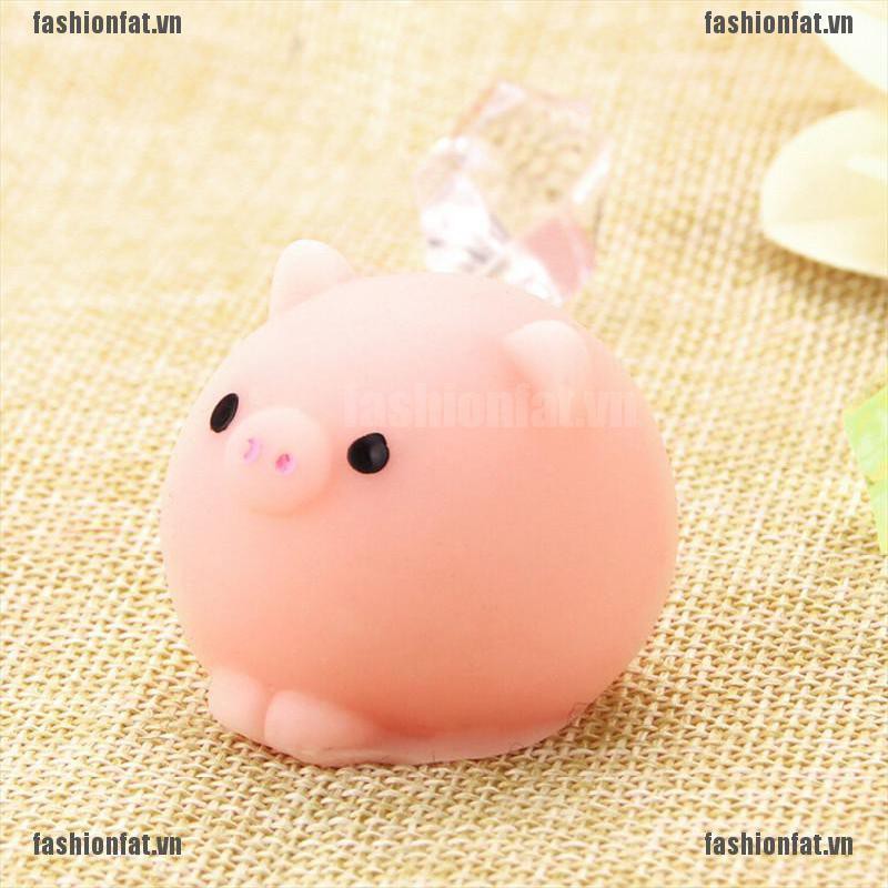 [Iron] Mochi Cute Pig Ball Squishy Squeeze Healing Fun Toy Gift Relieve Anxiety Decor [VN]