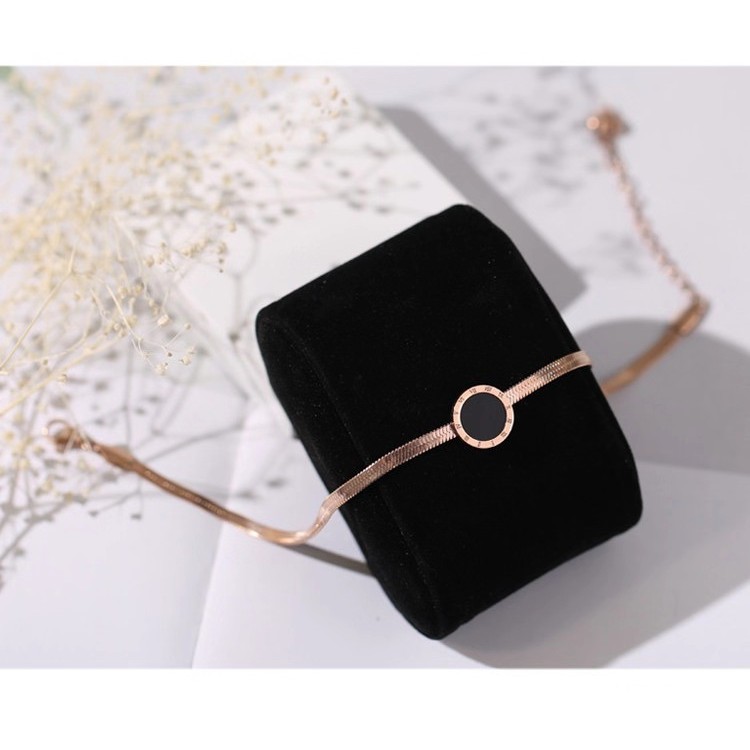 Lắc Chân Bằng Thép Titan Màu Vàng Hồng | BigBuy360 - bigbuy360.vn