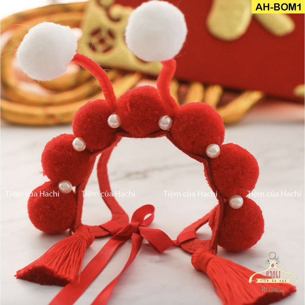 Bờm cổ trang cho thú cưng