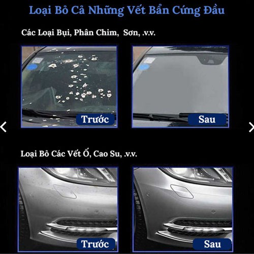 Bột rửa xe Ô Tô Car Shampoo Powder, tẩy rửa sạch sẽ, an toàn cho sơn xe