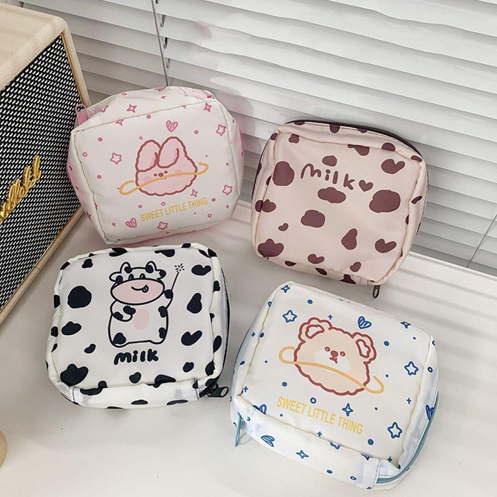 Túi Đựng Băng Vệ Sinh Họa Tiết Hoạt Hình Xinh Xắn