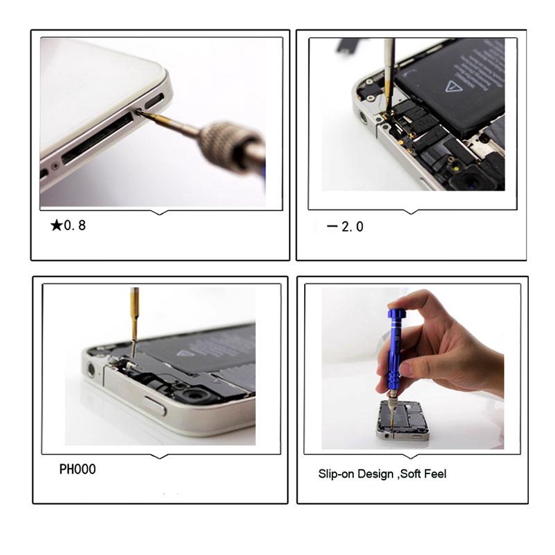 Bộ dụng cụ sửa chữa 5 in1 Bộ dụng cụ sửa chữa cho iPhone Samsung Laptop HTC LG