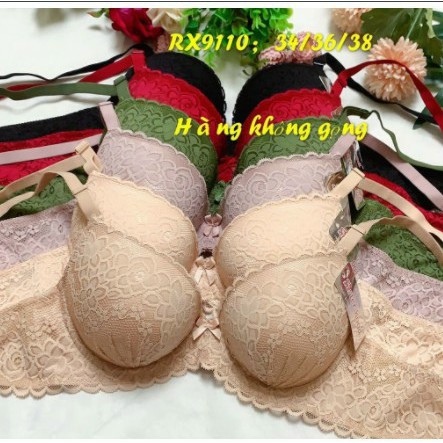 HOT-Áo LÓT REN đệm dày 4.5cm sisterhood siêu đẩy ngực