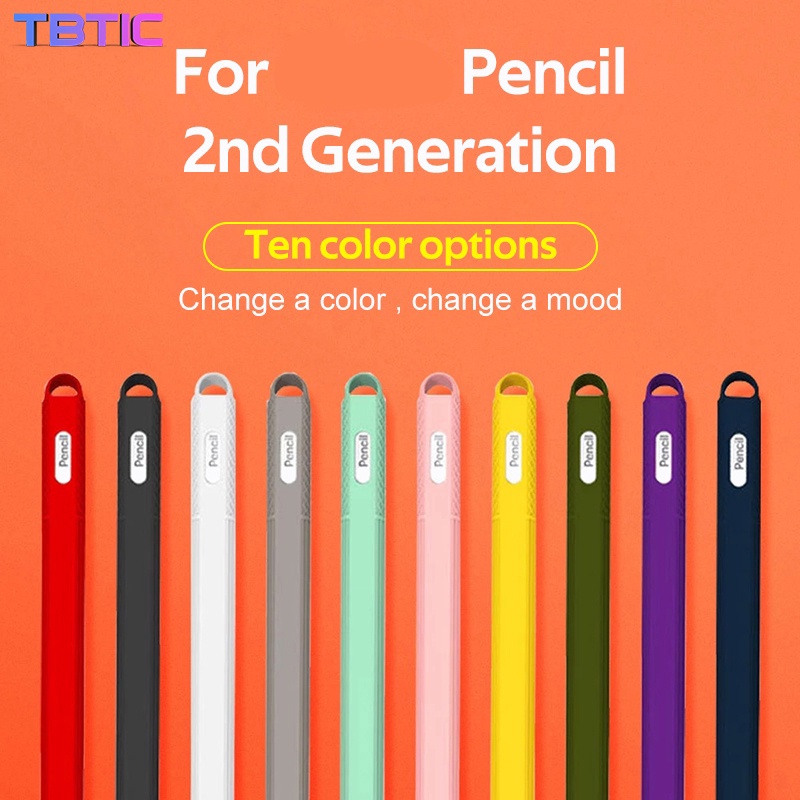 Vỏ bảo vệ TBTIC bằng silicon thích hợp cho bút cảm ứng Apple Pencil 2