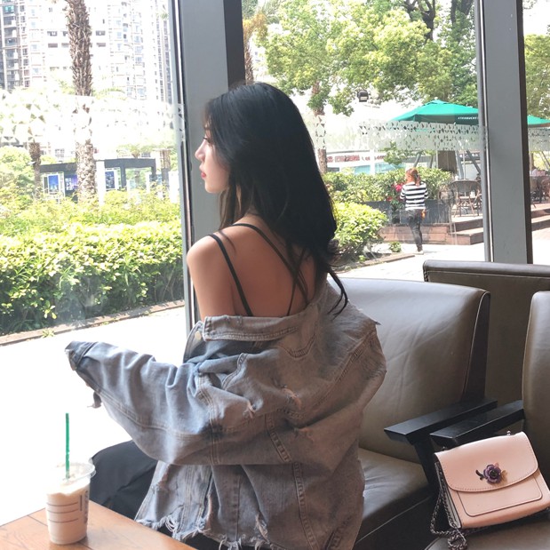 Đầm Maxi XIAOZHAINV 2 Dây Mảnh Form Dài Xẻ Tà | BigBuy360 - bigbuy360.vn