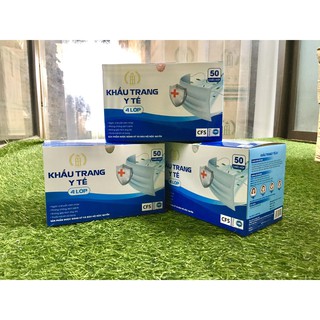 Khẩu trang Y Tế A1 - Loại 4 lớp giấy kháng khuẩn BFE 99%