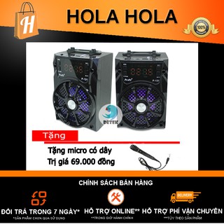 Loa Bluetooth Karaoke Profit P131 P132 P133 tặng kèm micro có dây