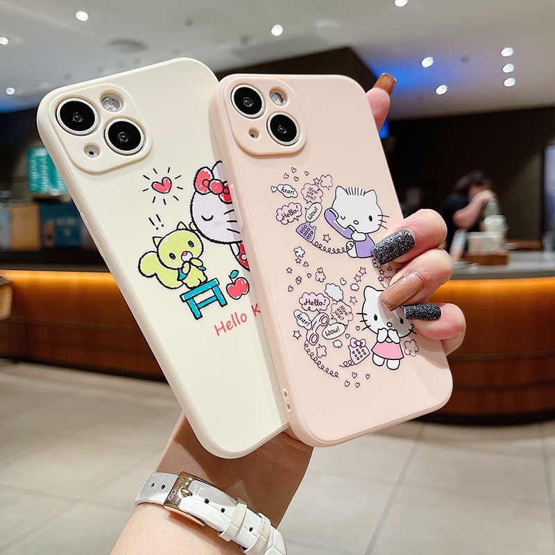 Ốp Điện Thoại tpu In Hình hello kitty Đáng Yêu Cho Itel A57