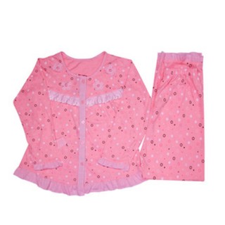 Bộ tay dài quần dài chất cotton cho mẹ sau sinh