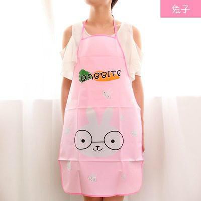 Tạp dề chống thấm, chống bám bẩn hình thú cute