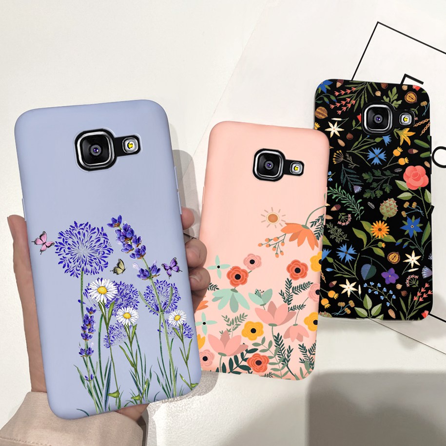 Ốp điện thoại silicon mềm chống sốc nhiều họa tiết tự chọn cho Samsung Galaxy A5 2016 A510Y A5 2017 A520F