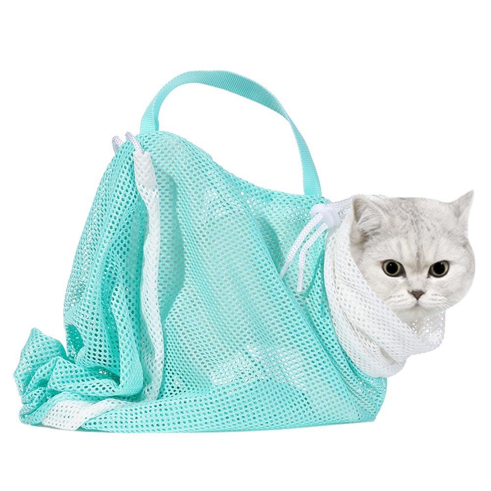 LAYOR1 Túi Tắm Cho Mèo Thoáng Khí Chống Cào Xước Đa Năng