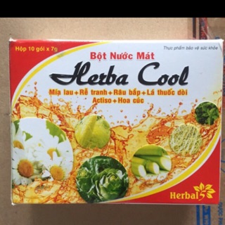 BỘT NƯỚC MÁT Herba Cool Hộp 10 gói