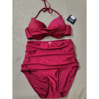 Bikini Hàn Quốc 2 mảnh trễ vai bèo