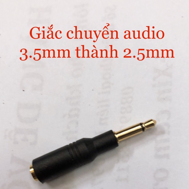 Giắc chuyển audio 3.5mm thành 2.5mm