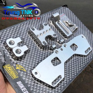 Pát biển số đút gầm gắn R15.