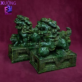 Tượng đôi kỳ lân - Xưởng E3D - NGHE 018