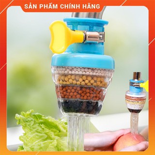 Đầu lọc nước tại vòi. Vòi lọc nước 3 chế độ lọc thông minh, vòi tăng áp lọc sạch nước đến 80%.