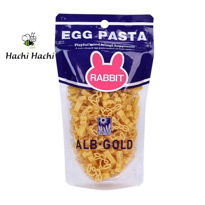 Nui trứng hình thỏ Egg Pasta 90g - Hachi Hachi Japan Shop