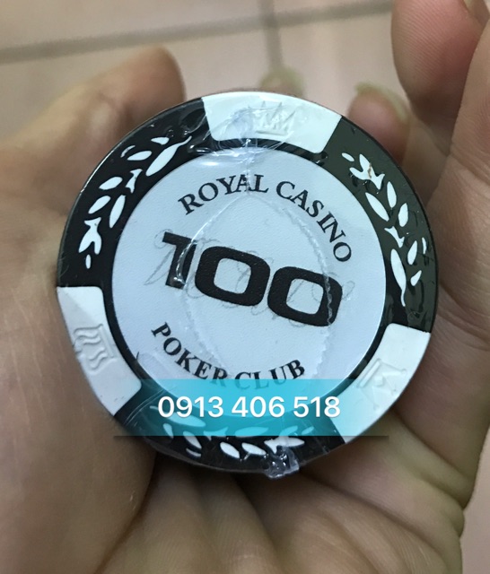 PHỈNH ROYAL CASINO POKER CLUB 500 CHIP HÀNG CAO CẤP NHẬP KHẨU