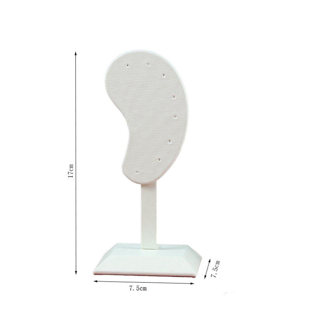 Dụng Cụ Trưng Bày Bông Tai Bằng Sợi Microfiber Phối Nhung Dễ Thương Đa Năng Tiện Dụng Cho Nữ