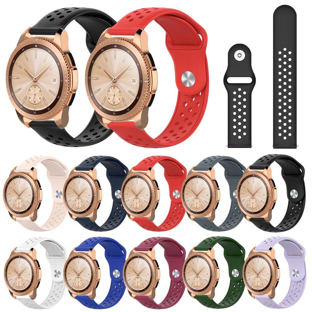 JONYE Dây Đeo Mềm 20mm Cho Đồng Hồ Thông Minh Samsung Galaxy 42mm