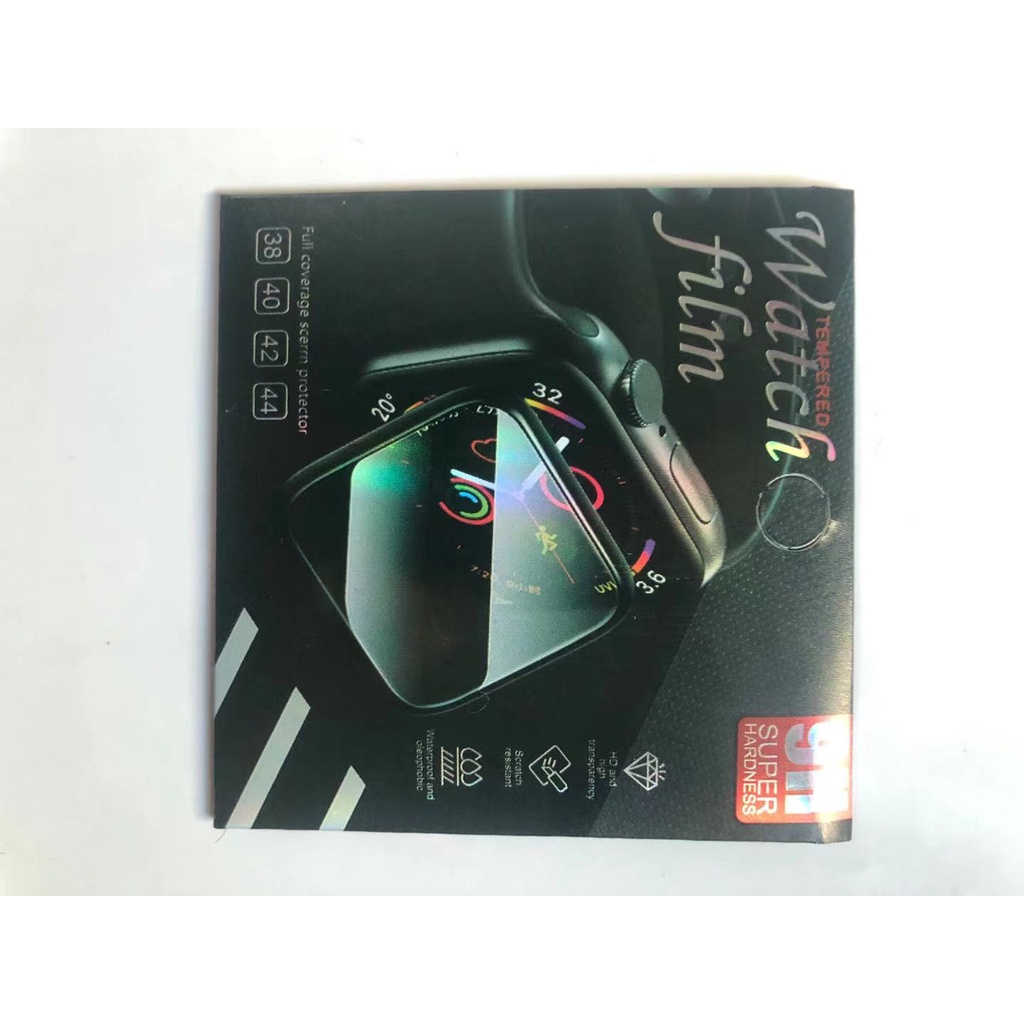 Miếng Dán Bảo Vệ Màn Hình Trong Suốt Cho Apple Watch 6 SE 5 4 40mm 44 Series 3 2 1 38MM 42MM