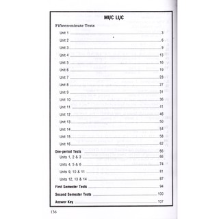 Đề Kiểm Tra Tiếng Anh 6