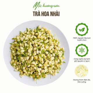 Trà detox thảo mộc Gohar Saffron loại trà hoa nhài sấy lạnh nguyên bông gói 20gr