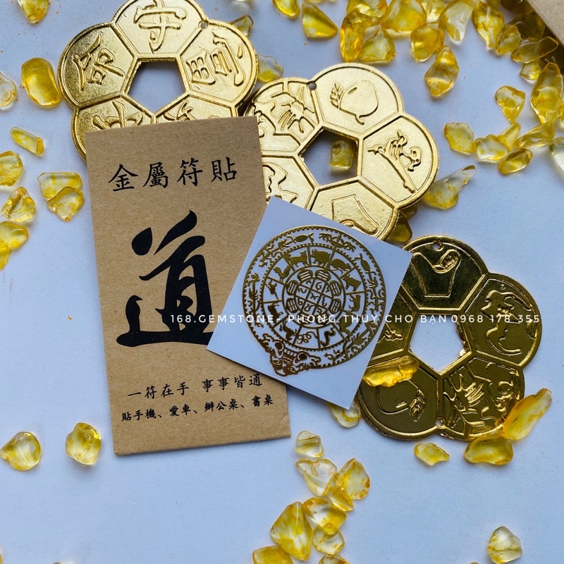 Miếng dán điện thoại Chuyển Vận 12 Con Giáp | GEMSTONE - Phong Thuỷ Cho Bạn