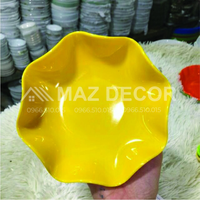 SALE GIÁ SỈ TẠI XƯỞNG Đĩa để đựng hạt hướng dương đồ chiên rán bằng nhựa phíp đẹp dày dặn Sài Gòn